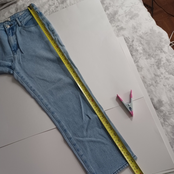Pacsun Mom Jeans Juniors Plus Size 27 Medium Wash Denim -High Rise - Picture 13 of 16